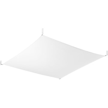 LED-kattovalaisin LUNA 4xG13/8,5W/230V 10,5x10,5 cm valkoinen