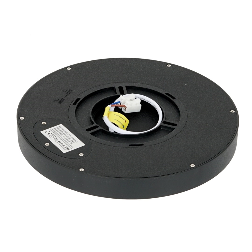 LED Kattovalaisin MAQ LED/18W/230V 3000/4000/6500K IP40 musta