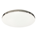 LED-kattovalaisin MAYA, 36 W / 230 V, Ø 50 cm, kiiltävä kromi