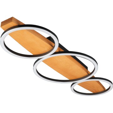 LED-kattovalaisin MELISA LED/28W/230V 26,5x70 cm mänty