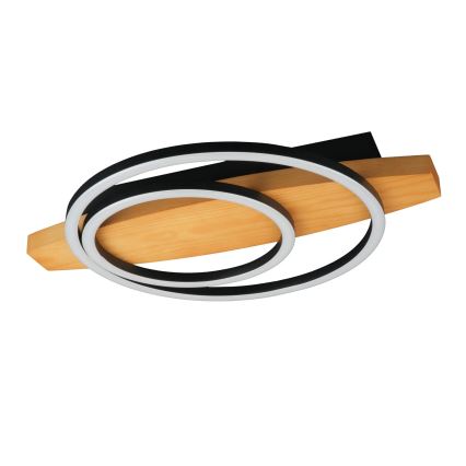 LED-kattovalaisin MELISA LED/28W/230V 30x40 cm mänty