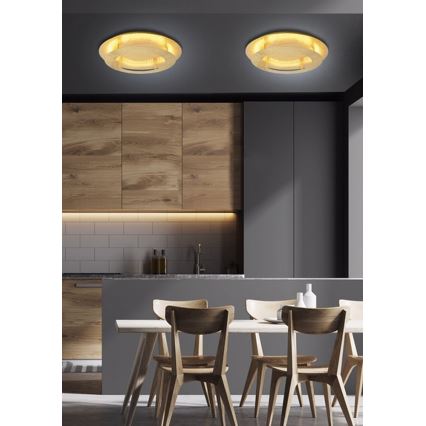 LED-kattovalaisin MERPLE LED/18W/230V kultainen