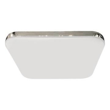 LED-kattovalaisin NEMO LED/11W/230V 26x26 cm kiiltävä kromi