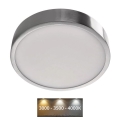 LED-kattovalaisin NEXXO LED/21W/230V 3000/3500/4000K halkaisija 22,5 cm kiiltävä kromi