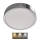 LED-kattovalaisin NEXXO LED/21W/230V 3000/3500/4000K halkaisija 22,5 cm kiiltävä kromi