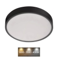 LED Kattovalaisin NEXXO LED/28,5W/230V 3000/3500/4000K halkaisija 30 cm musta