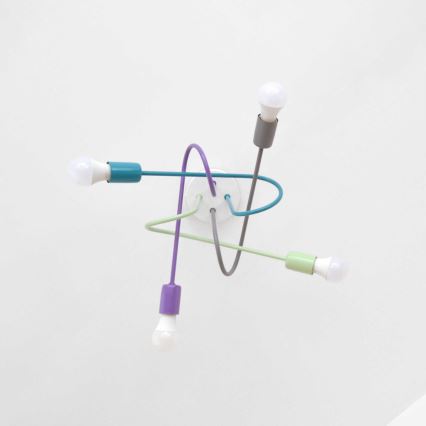 LED pinta kattovalaisin OXFORD 4xE27/10W/230V