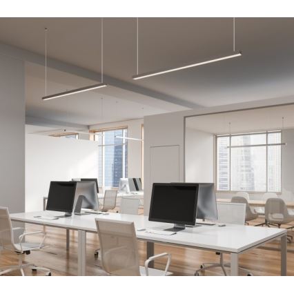 LED-kattovalaisin, pinta- ja riippuvalaisin KOLINE LED/40W/230V 3000/4000/6500K 120 cm valkoinen
