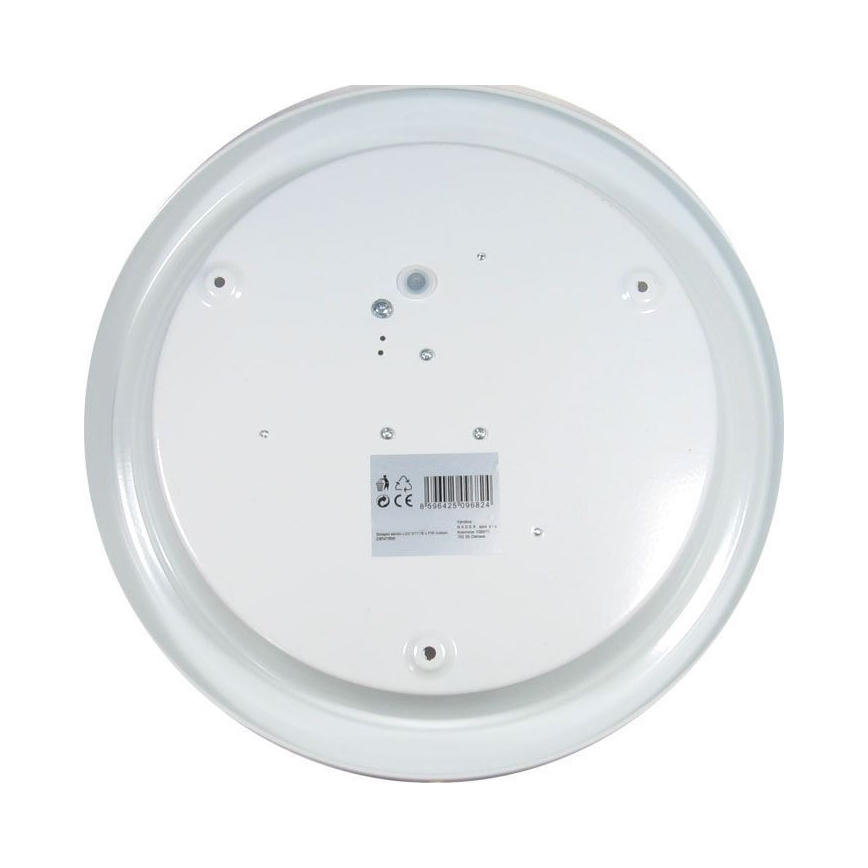 LED-kattovalaisin PIR-liike- ja hämäräanturilla LED/16W/230V 4000K