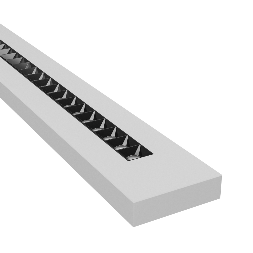 Katto-/riippuvalaisin PLANK LED/20/30/40W/230V 2700/4000/6000K CRI 90 valkoinen