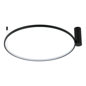 LED-kattovalaisin RING S LED/50W/230V 3000/4000/6000K Ø 90 cm musta