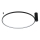 LED-kattovalaisin RING S LED/50W/230V 3000/4000/6000K Ø 90 cm musta