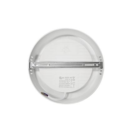 LED-kattovalaisin ROUND LED/18W/230V 4000K halkaisija 21,5 cm valkoinen