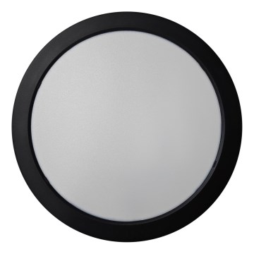 LED-kattovalaisin ROUND LED/24W/230V 4000K halkaisija 28,8 cm musta