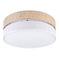 LED-kattovalaisin SIRJA BOHO LED/36W/230V 4000K halkaisija 45 cm beige/valkoinen