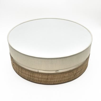 LED-kattovalaisin SIRJA BOHO LED/36W/230V 4000K Ø 45 cm beige/kerma