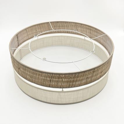 LED-kattovalaisin SIRJA BOHO LED/36W/230V 4000K Ø 45 cm beige/kerma