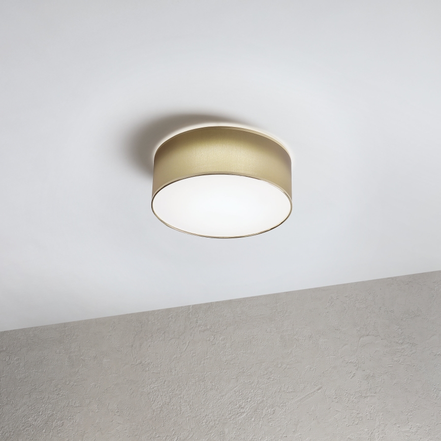 LED-kattovalaisin SIRJA LED/20W/230V 4000K halkaisija 35 cm ruskea/kulta