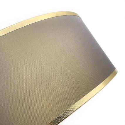 LED-kattovalaisin SIRJA LED/20W/230V 4000K halkaisija 35 cm ruskea/kulta