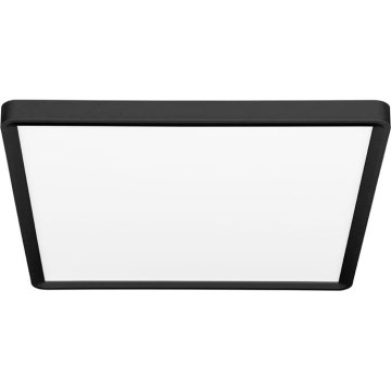 LED-kattovalaisin TERY LED/24W/230V 3000/4000/6000K 30x30 cm IP40 musta