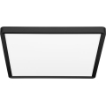 LED-kattovalaisin TERY LED/40W/230V 3000/4000/6000K 50x50 cm IP40 musta