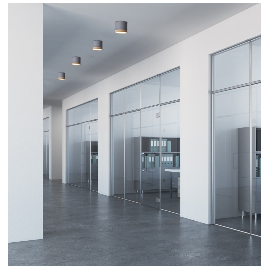 LED-kattovalaisin TUBA LED/9W/230V