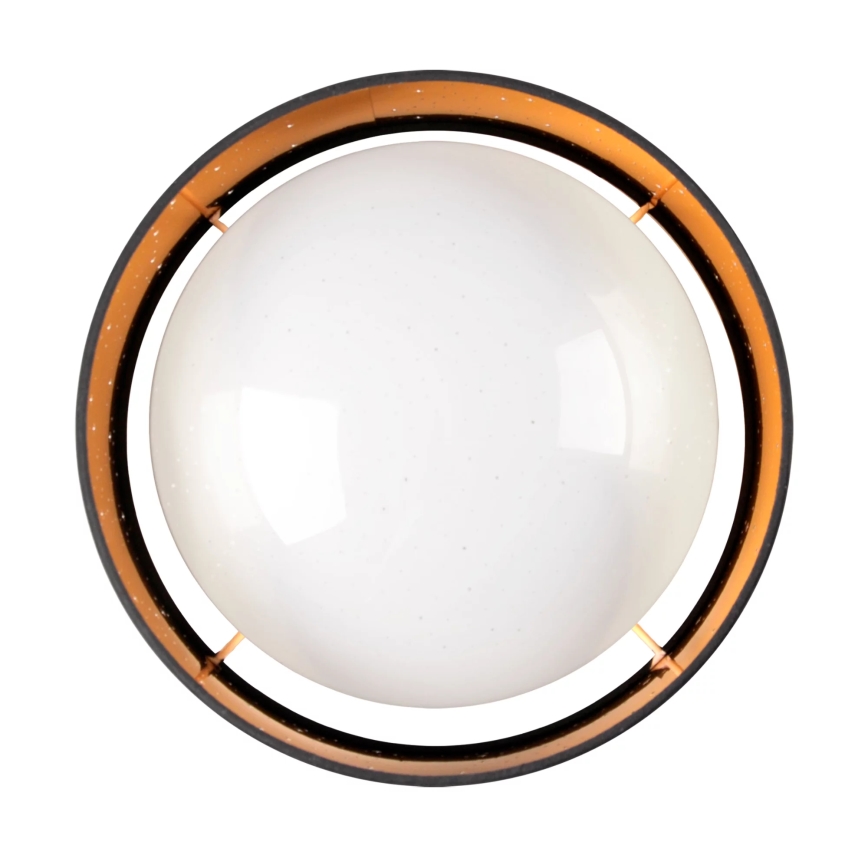 LED-kattovalaisin TULUZA LED/18W/230V halkaisija 32 cm musta