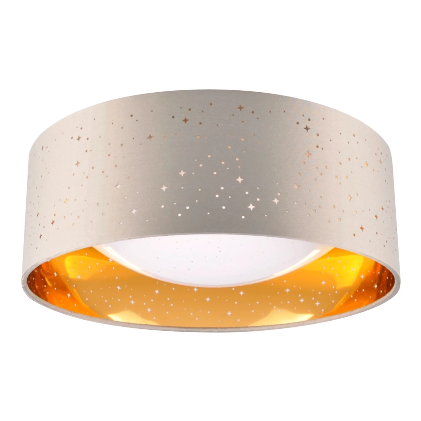 LED-kattovalaisin TULUZA LED/18W/230V halkaisija 32 cm ruskea