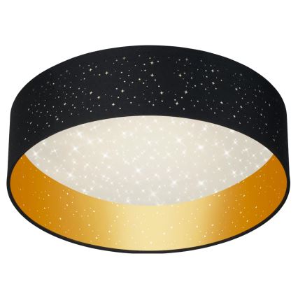 LED-kattovalaisin TULUZA LED/24W/230V halkaisija 40 cm musta