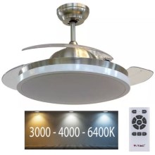 LED-kattovalaisin tuulettimella LED / 30W / 230V 3000/4000 / 6400K + RC