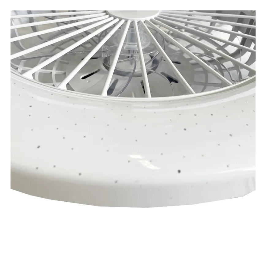 LED Himmennettävä kattovalaisin tuulettimella STAR LED/48W/230V 3000-6500K + kauko-ohjaus