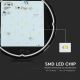LED-kattovalaisin ulkokäyttöön LED/12W/230V IP54