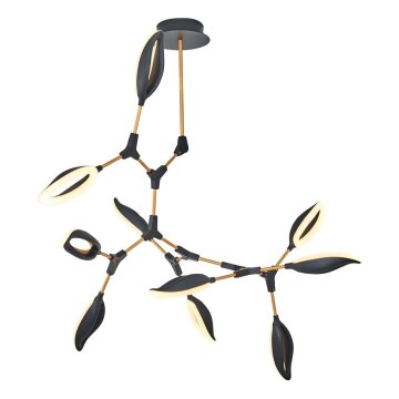 LED-kattovalaisin varrella ASTI 10xLED/7W/230V 3000K musta