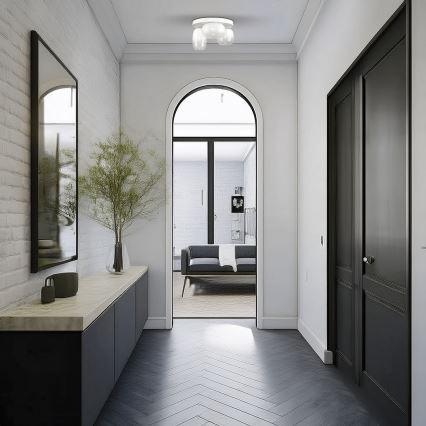 LED-kattovalaisin VASO LED/12W/230V halkaisija 42 cm valkoinen