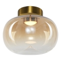 LED-kattovalaisin VASO LED/4W/230V halkaisija 18 cm kulta/savuinen