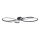 LED-kattovalaisin VIOLIN LED/40W/230V musta