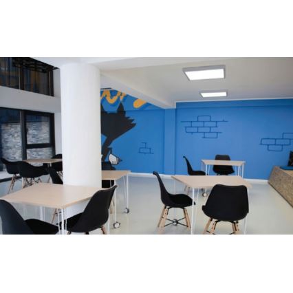 LED-kattovalaisin VITAL LED/24W/230V mattakromi