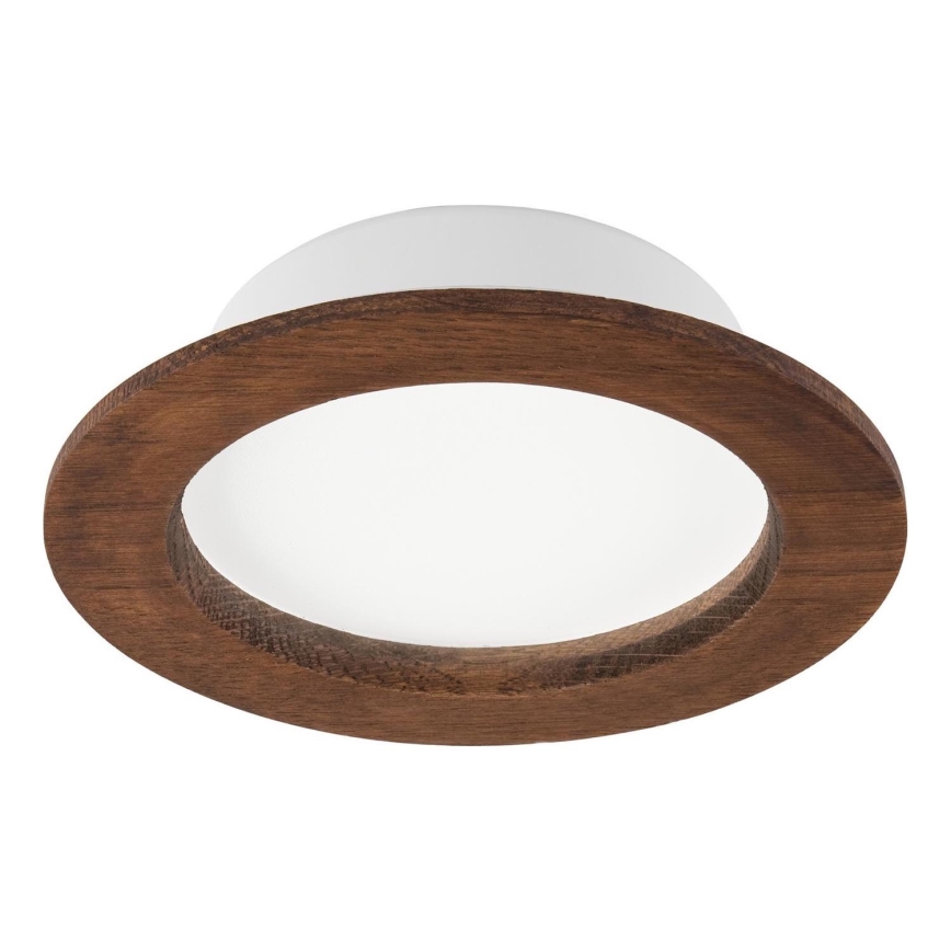 LED Kattovalaisin WOODY SPOT LED/12,5W/230V 3000K kirsikka Ø 16 cm