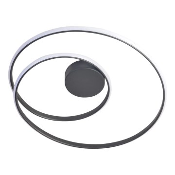 LED-kattovalaisin ZEFIRA LED/40W/230V 4000K halkaisija 50 cm antrasiitti