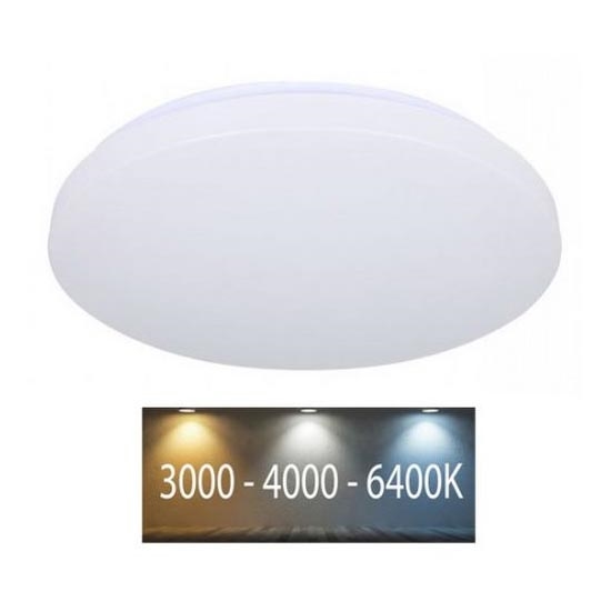 LED Kattovalo LED/18W/230V 31 cm 3000K/4000K/6400K