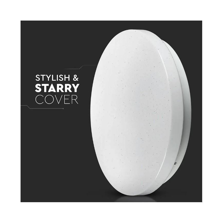 LED Kattovalo LED/18W/230V d. 31 cm 3000/4000/6400K