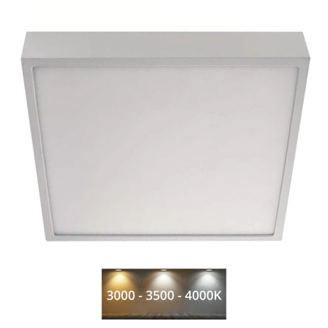LED Kattovalo NEXXO LED/28,5W/230V 3000/3500/4000K 30x30 cm valkoinen