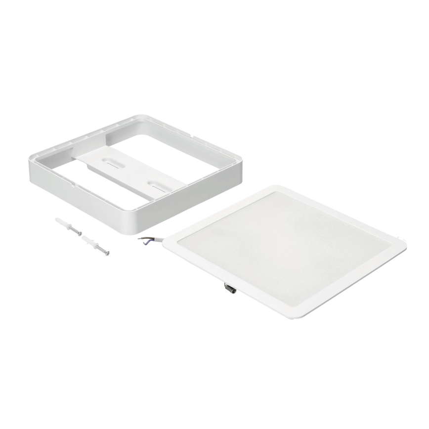 LED Kattovalo SIGARO SQUARE LED/18W/230V 4000K IP40