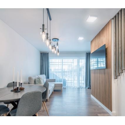 LED Kattovalo SIGARO SQUARE LED/24W/230V 4000K IP40