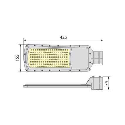 LED-katuvalaisin NOVUM PLUS LED/100W/230V IP65 4000K