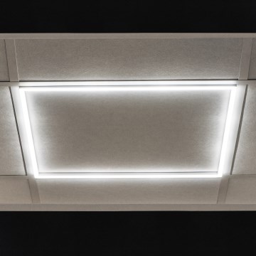 LED-kehys alakattoon AVAR LED/32W/230V 6000K 59x59 cm