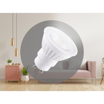 LED Keraaminen polttimo GU10/9,5W/230V 4000K