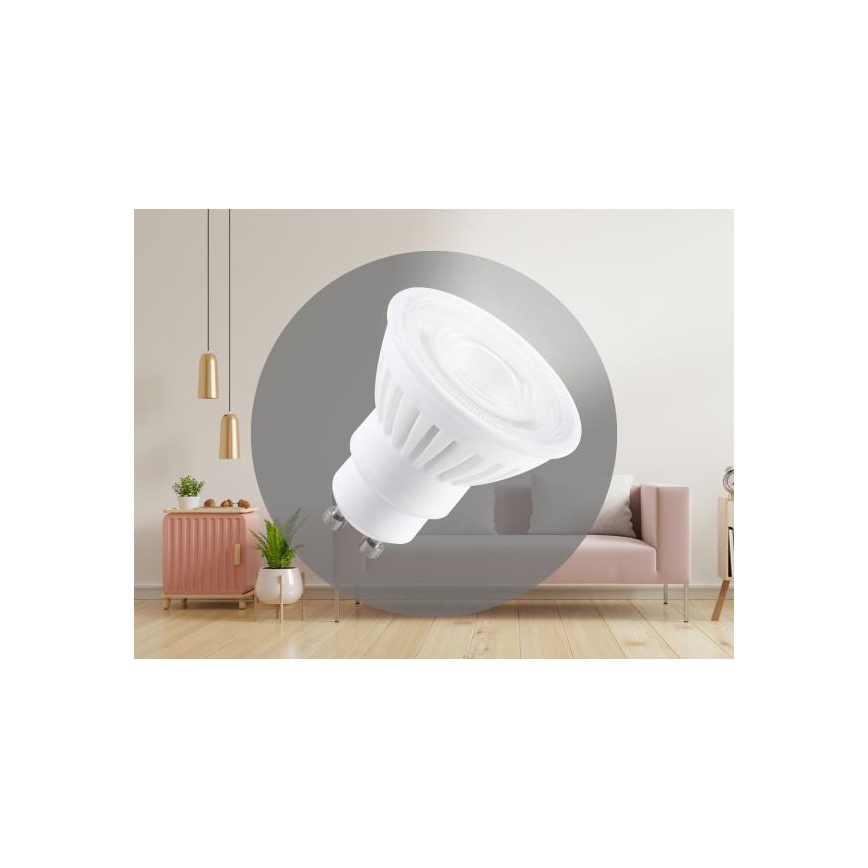 LED Keraaminen polttimo GU10/9,5W/230V 4000K