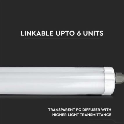 LED Kestävä loistelamppu G-SERIES LED/48W/230V 4000K 150cm IP65
