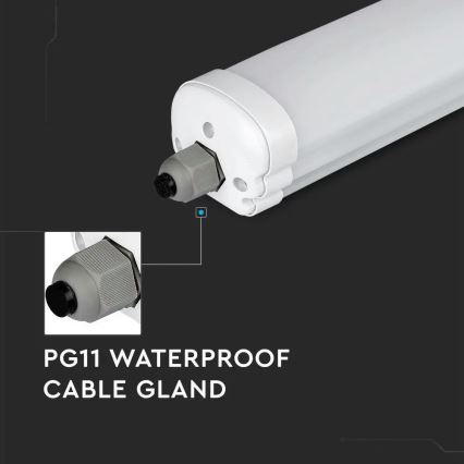 LED Kestävä loistelamppu G-SERIES LED/48W/230V 4000K 150cm IP65